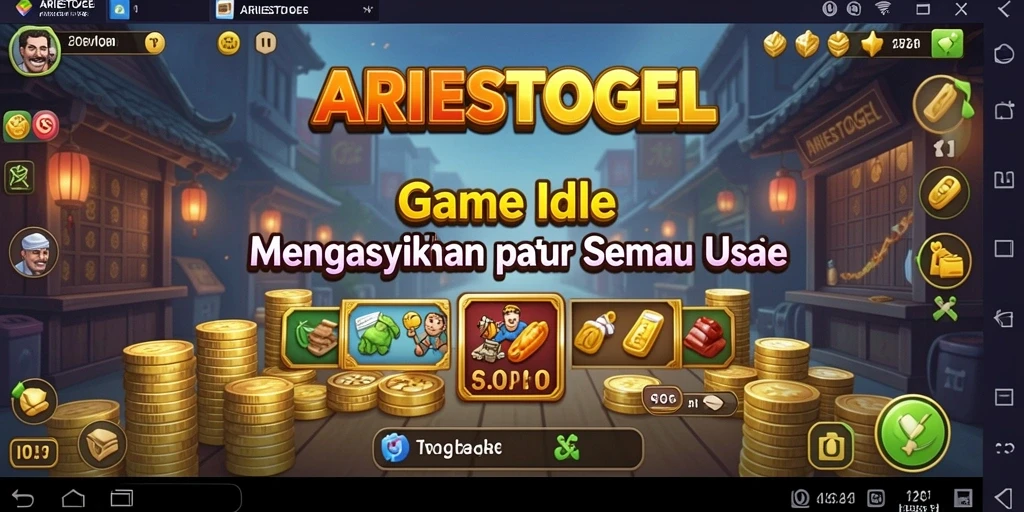 Tampilan menarik gameplay ARIESTOGEL yang menyenangkan.