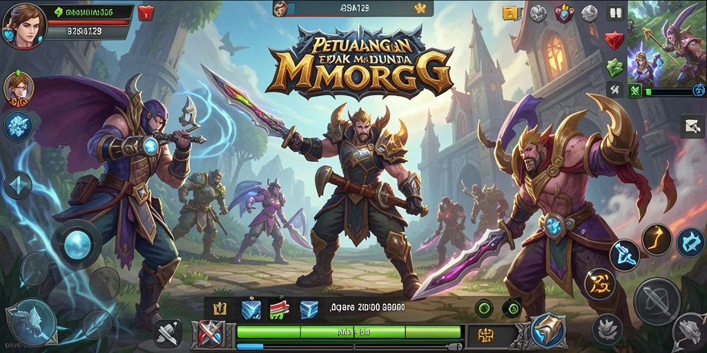 Screenshot gameplay ASIA128 dengan aksi menakjubkan di dunia MMORPG.
