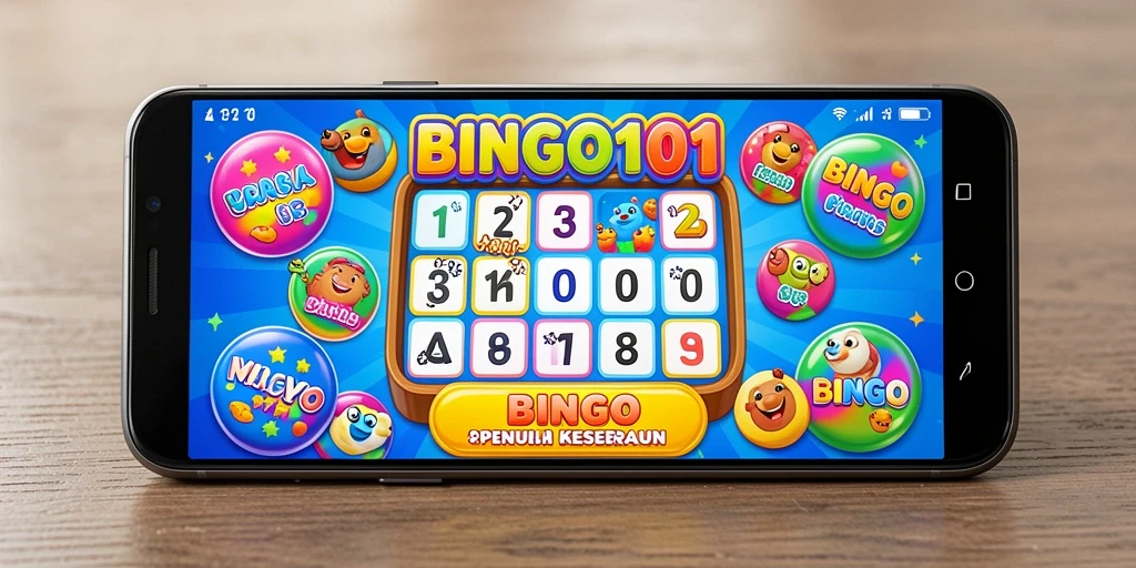 Tampilan gameplay BINGO101 dengan momen seru saat bermain Bingo.