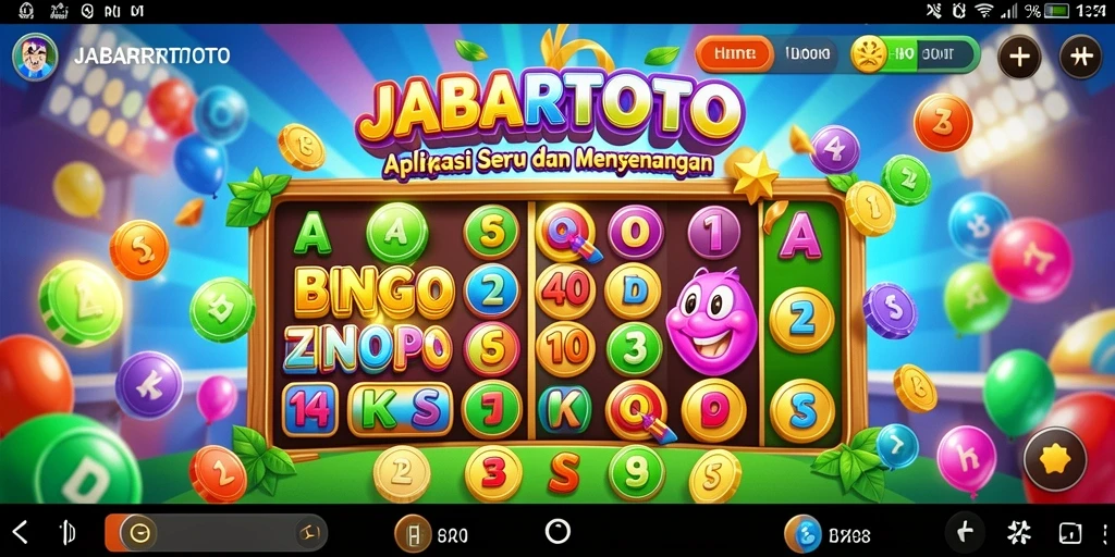 Tampilan gameplay seru dalam permainan Bingo JABARTOTO.