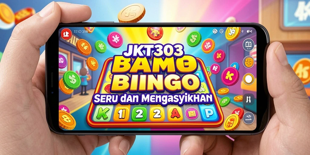 Tampilan gameplay Bingo yang menarik di JKT303.