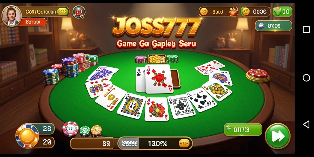 Tampilan gameplay seru di JOSS777 dengan fitur interaktif yang menarik.