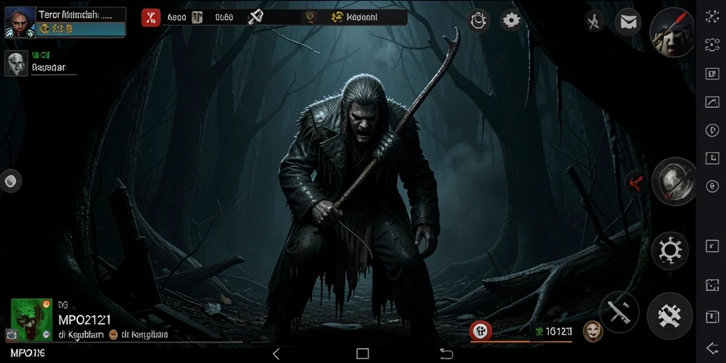 Tampilan gameplay MPO2121 yang mencekam dan menegangkan.