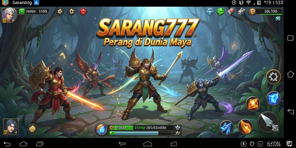 Tampilan gameplay menarik di SARANG777 dengan strategi yang kompleks.