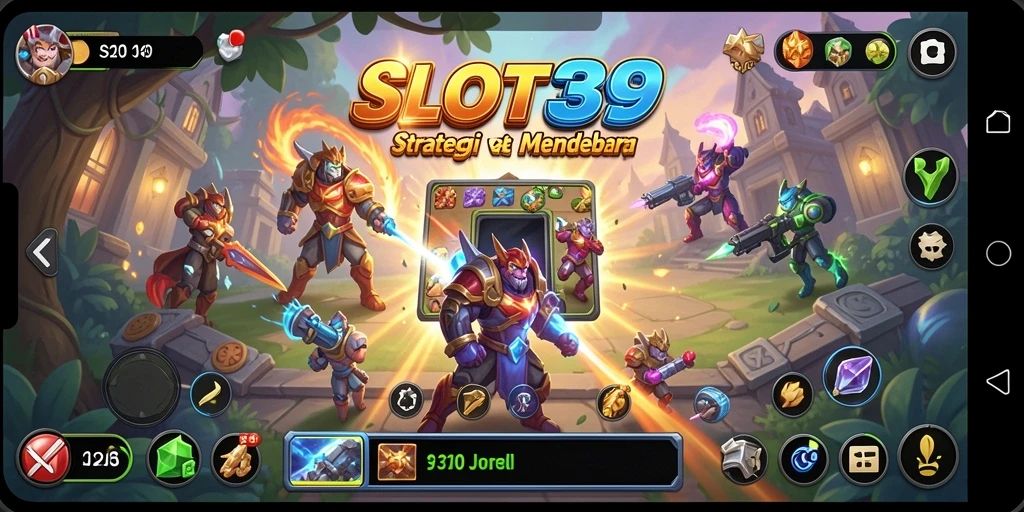 Gameplay mendebarkan dengan tampilan strategi yang menarik.