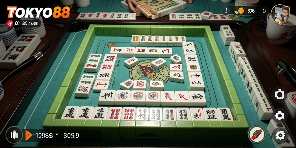 Tampilan gameplay seru dan menantang di TOKYO88.